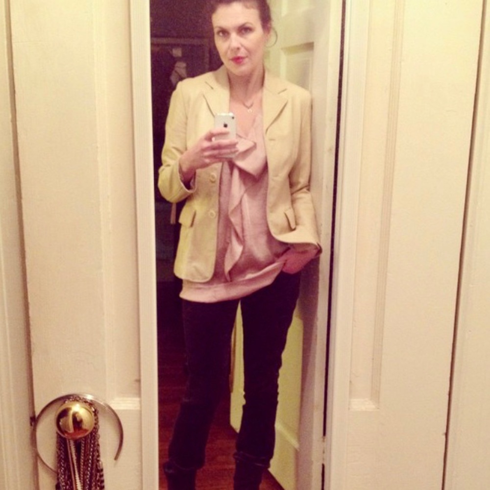 BB Dakota drape front tunic